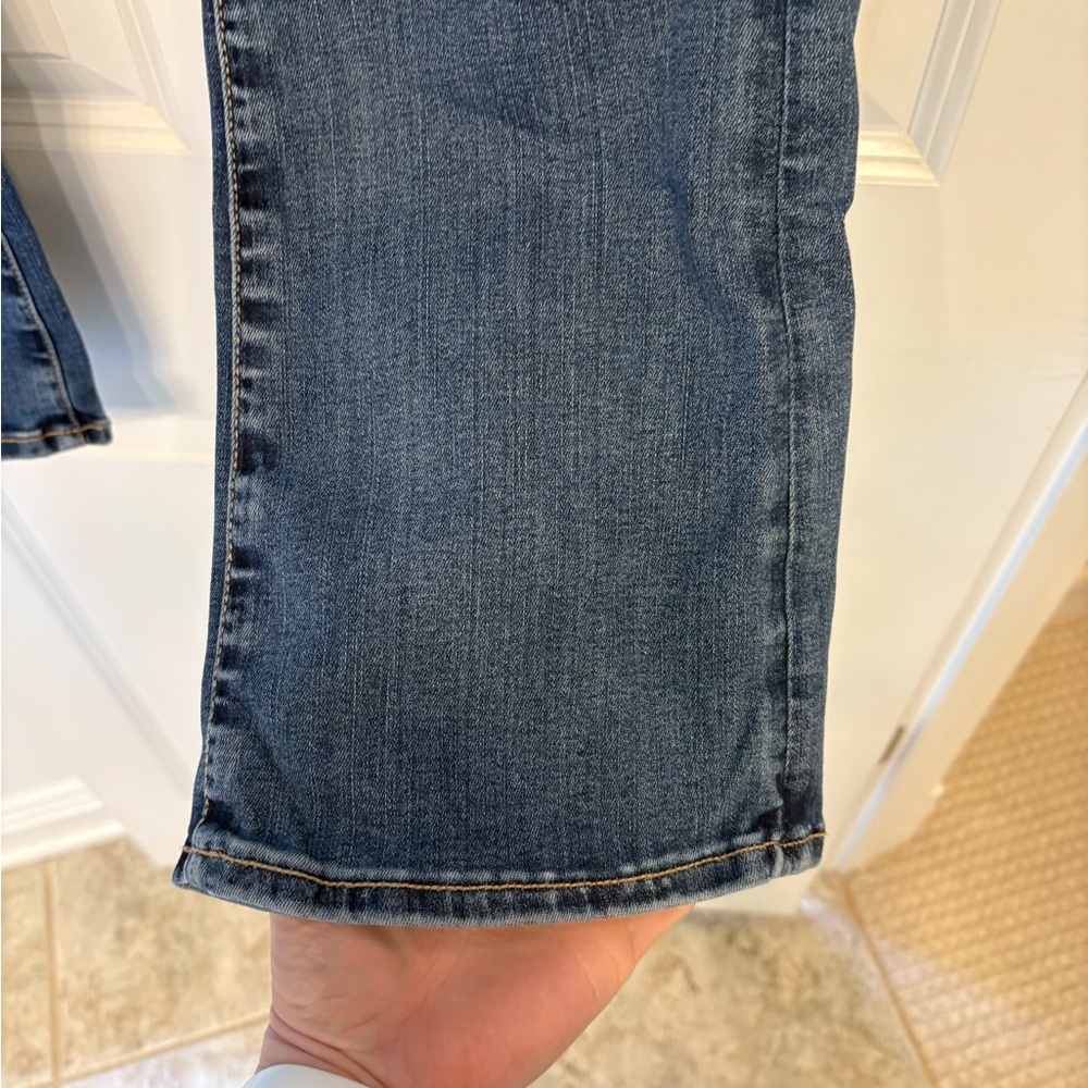 American Eagle Next Level Stretch High Rise Skinny Kick Jeans - Picture 3 of 6